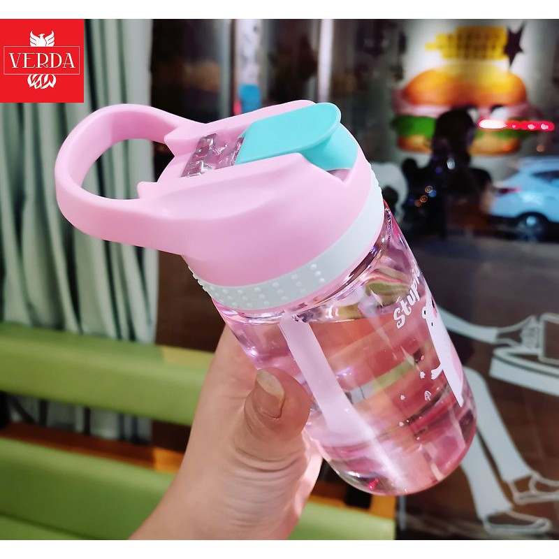 Bình Nước Trẻ Em Chống Sặc Cho Bé Kèm Ống Hút Mang Đi Học Đến Trường Hoạt Hình Dễ Thương | BigBuy360 - bigbuy360.vn