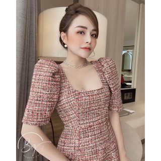váy dạ tiêu cam