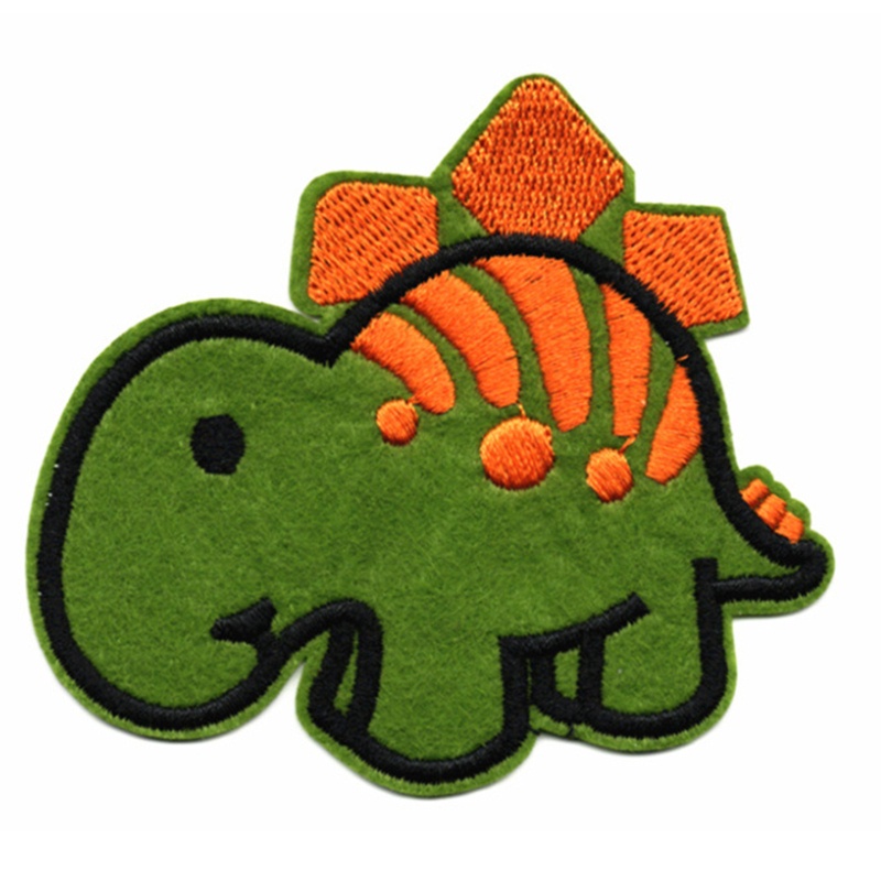 14 Sticker Ủi Thêu Hình Khủng Long Hoạt Hình