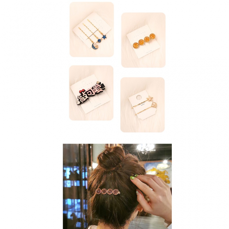 Kẹp Tóc Hình Ngôi Sao Đính Ngọc Trai Nhân Tạo Thời Trang