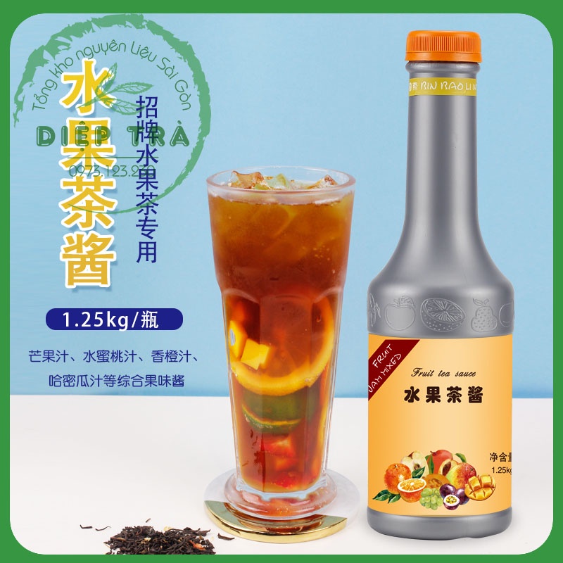 Siro nhiệt đới Binbaoli Chai 1.25kg