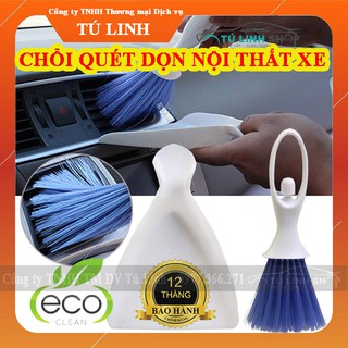 Chổi kèm hót rác để vệ sinh nhà cửa, xe hơi