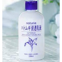 Sữa dưỡng da hạt ý dĩ Naturie Hatomugi Skin Conditioning Milk không mùi 230ml nội địa Nhật Bản