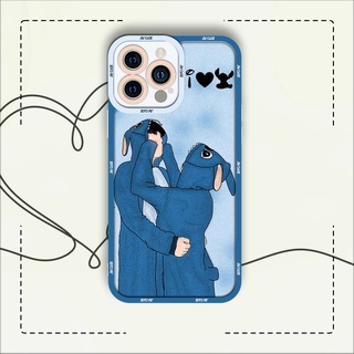 Ốp lưng iphone samsung xiaomi oppo cạnh vuông JM CASE Couple cặp đôi stitch cutepro