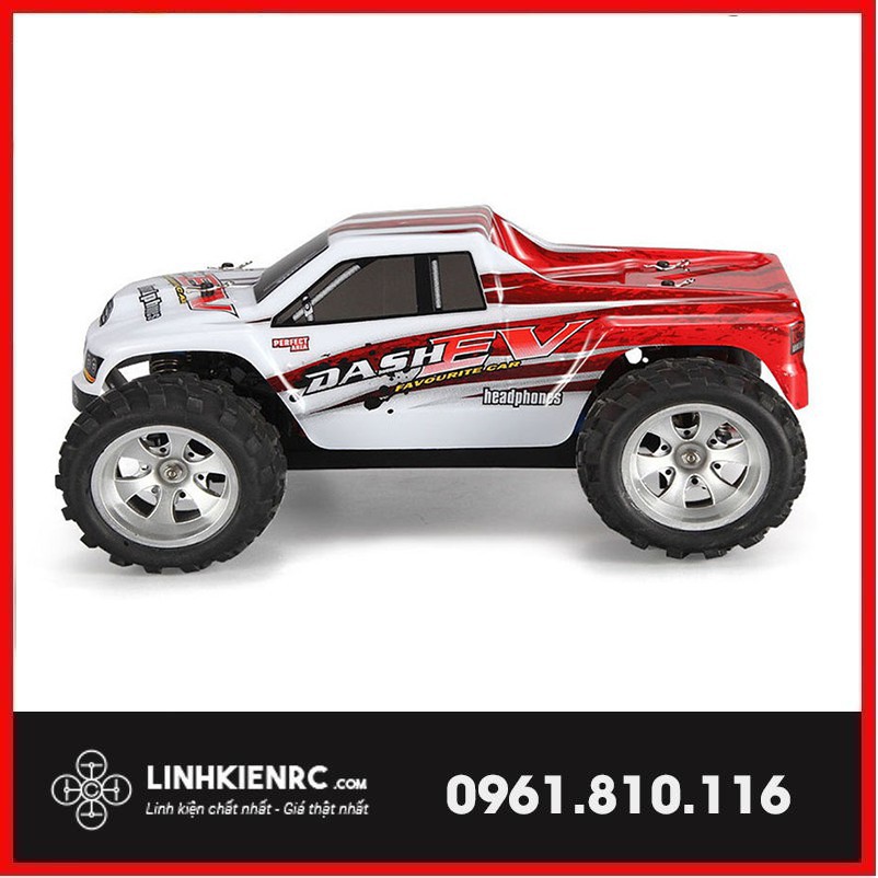 Xe điều khiển từ xa Ô Tô WLTOYS A979B Monster Truck Tỷ Lệ 1/18 4WD Siêu tốc Độ 70Km/h