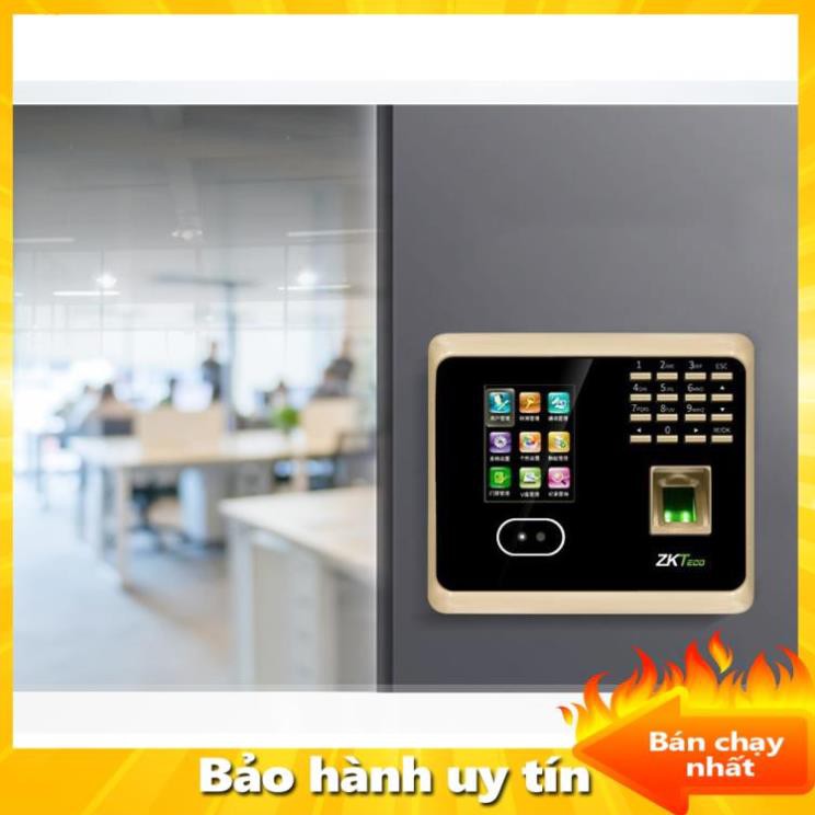 Máy Chấm công Nhận diện khuôn mặt + dấu vân tay + Mật khẩu ZKTeco