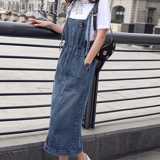 2021✥❣Đầm Yếm Dáng Dài Form Rộng Plus Size Cho Nữ 100kg | BigBuy360 - bigbuy360.vn