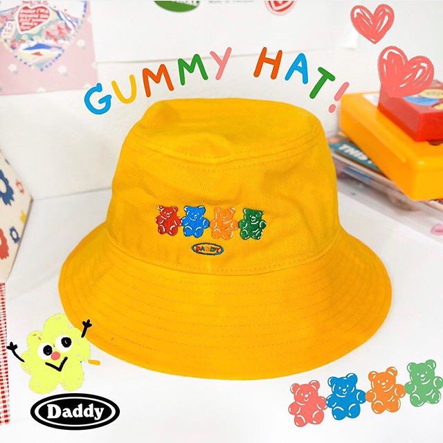 Nón Bucket Gấu Đáng Yêu