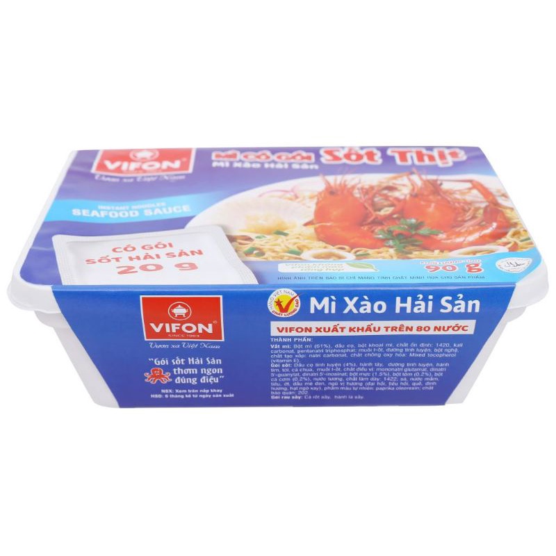 MÌ XÀO KHAY CÓ GÓI SỐT MÌ TƯƠNG ĐEN /Spaghetti ( có thể ăn chay)