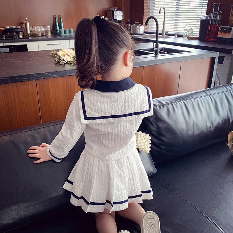 Bộ đồ thời trang mùa xuân phong cách hàn quốc cho bé gái