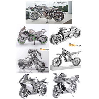 Mô Hình Lắp Ráp kim loại 3d xe máy