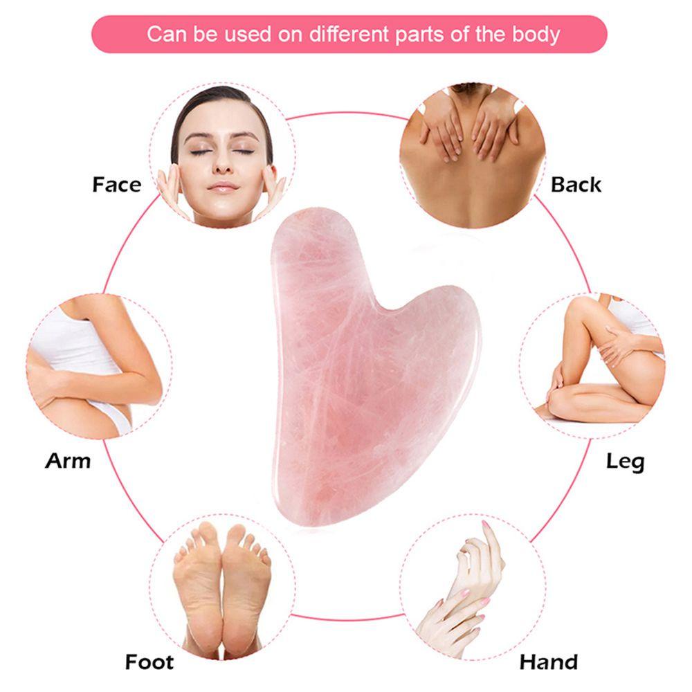 ANEMONE Dụng Cụ Mát Xa Mặt Guasha Bằng Sáp Ong Tiện Dụng Cho SPA