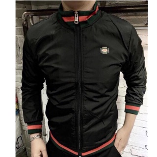 ÁO KHOÁC DÙ NAM BLACK GUCCI CỰC HOT AK33