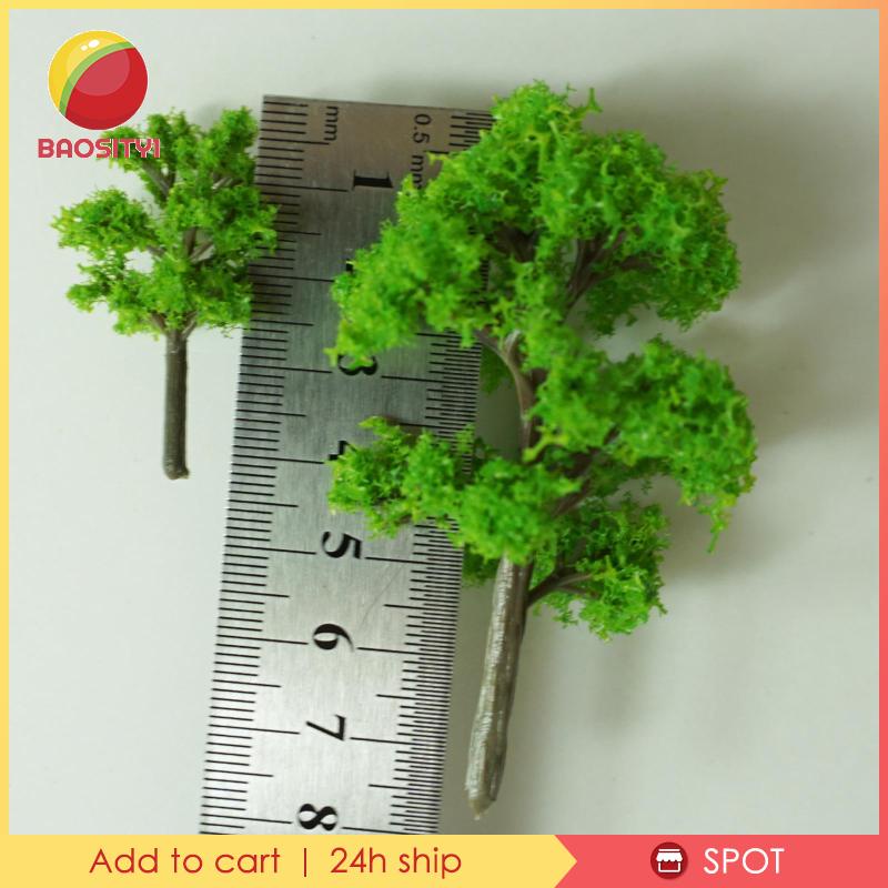 20 Cây Mô Hình Trang Trí Tiểu Cảnh Tỉ Lệ 1/100