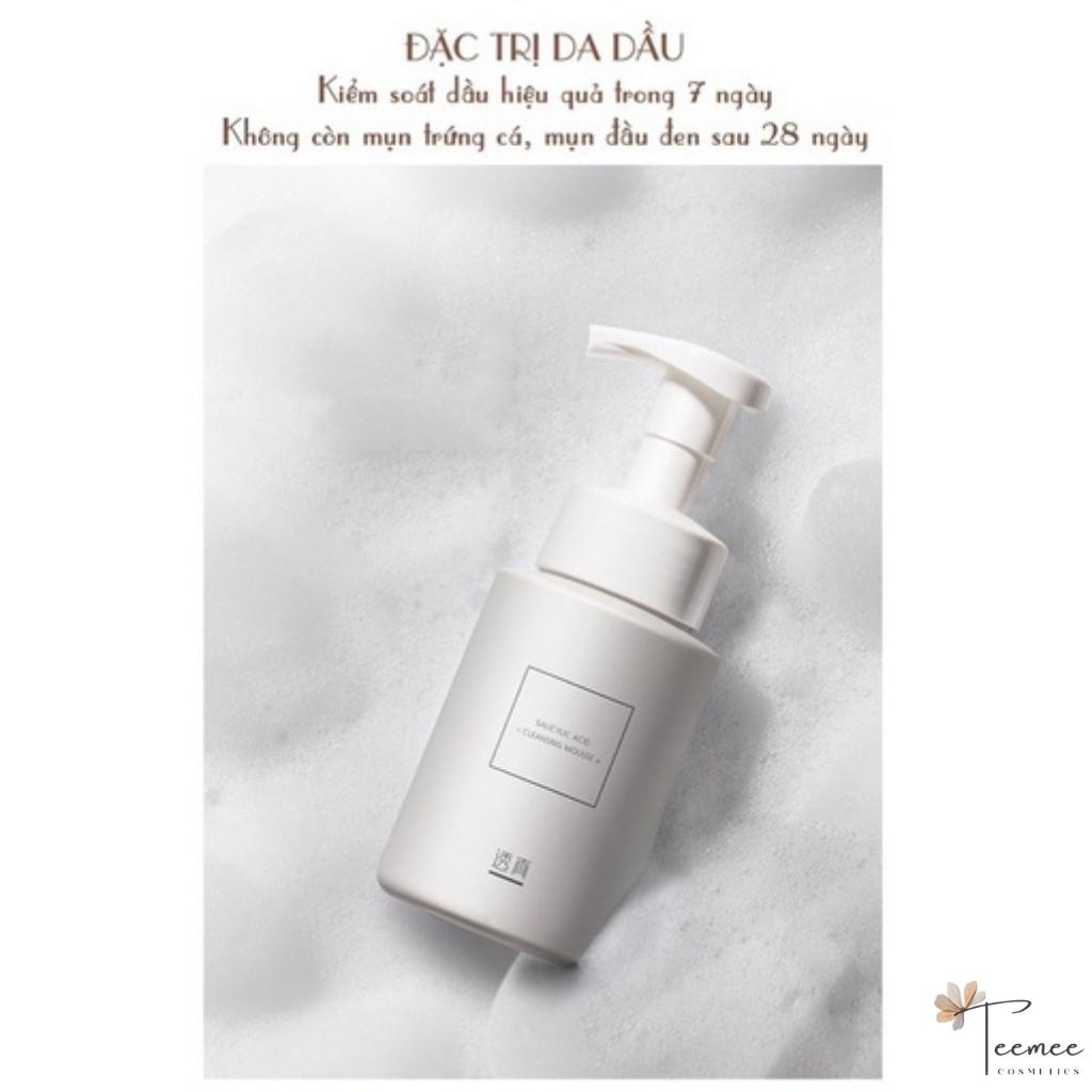Sữa rửa mặt dành cho da dầu, sữa sửa mặt tạo bọt Lucenbase giảm mụn, làm sạch sâu 150ml | BigBuy360 - bigbuy360.vn