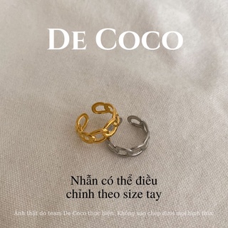 Nhẫn nữ DECOCO ACC ACC Kette xích nối DECOCO ACC ACCESSORIES