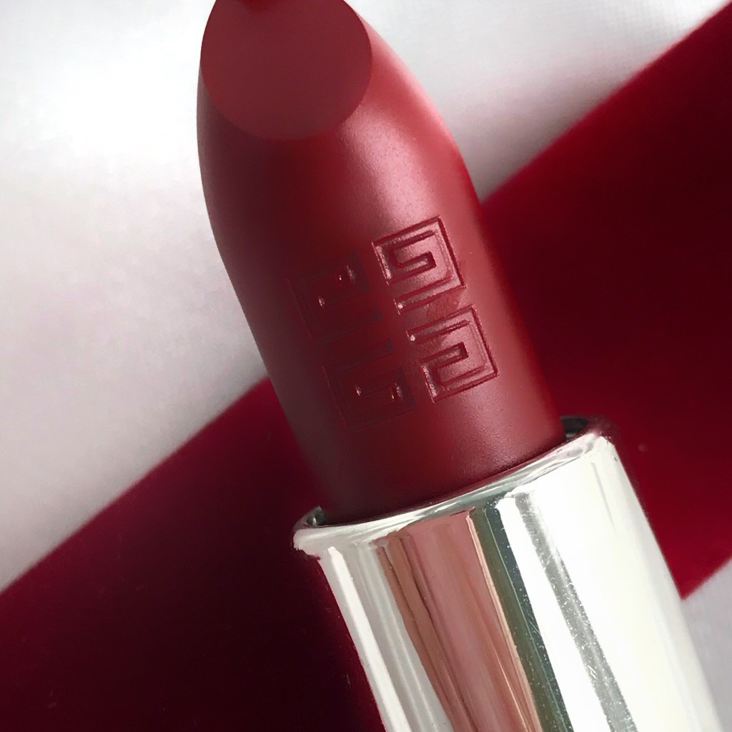 Son Givenchy Le Rouge Deep Velvet Màu 37 Rouge Graine ( Vừa Ra Mắt)