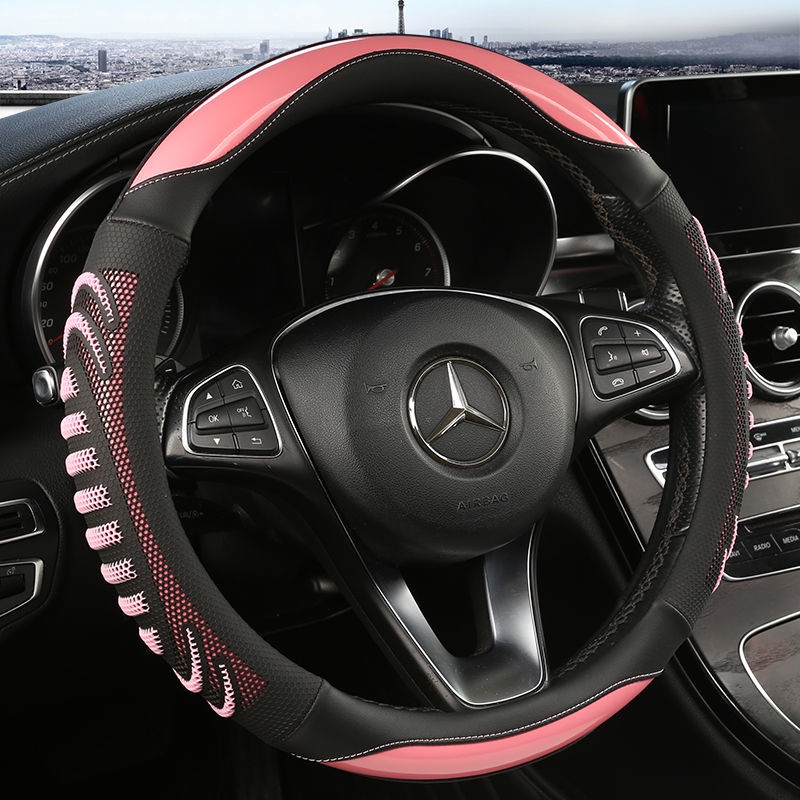 Vỏ Bọc Vô Lăng Xe Hơi Chống Trượt Thoáng Khí 38cm Cho volvo xc60 volvo xc90 ford focus KIA Bmw honda civic 9 5 camry 5th Generation Bộ Dụng Cụ Làm Bánh Xe 18888 Độc Đáo Tiện Dụng