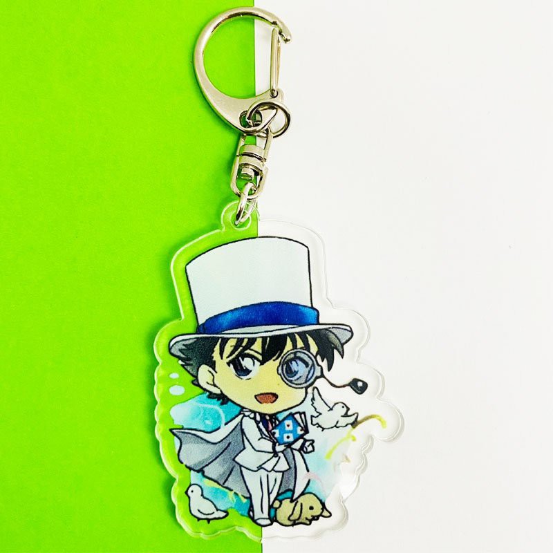 ( Mica trong acrylic) Móc khóa in hình CONAN THÁM TỬ LỪNG DANH ver HOẠT ĐỘNG anime chibi