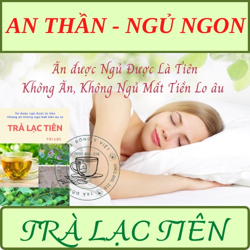 Trà An Thần Lạc Tiên, Giảm mất ngủ, 40 túi lọc