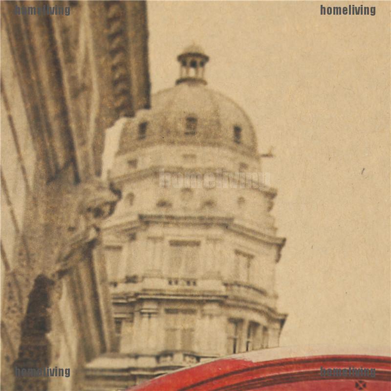 Poster Phong Cảnh Treo Tường Trang Trí Phong Cách retro