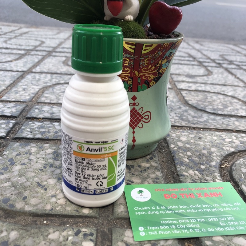 Chế Phẩm trừ Rỉ Sắt, Vàng Lá, Nấm Hồng trên Lan, Cây Kiểng Anvil 5SC 100ml