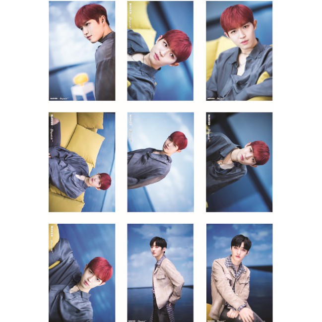 Lomo card 72 ảnh WANNA ONE Behind the scene Spring Breeze + Naver x Dispatch