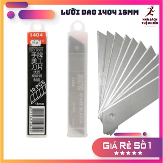 Lưỡi dao rọc giấy SDI 1404 18mm đồ cắt giấy lưỡi dao trổ giấy