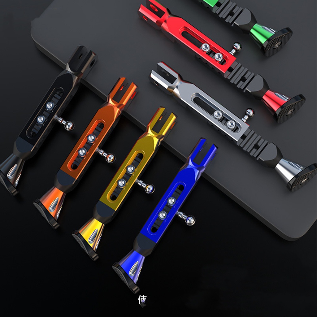 Chống nghiêng xe máy moto nhôm CNC cao cấp Hv shop HV1