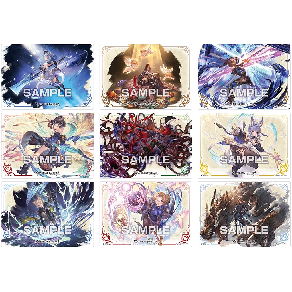 Thẻ bài sưu tập Clear Card Granblue Fantasy 3 - Ensky