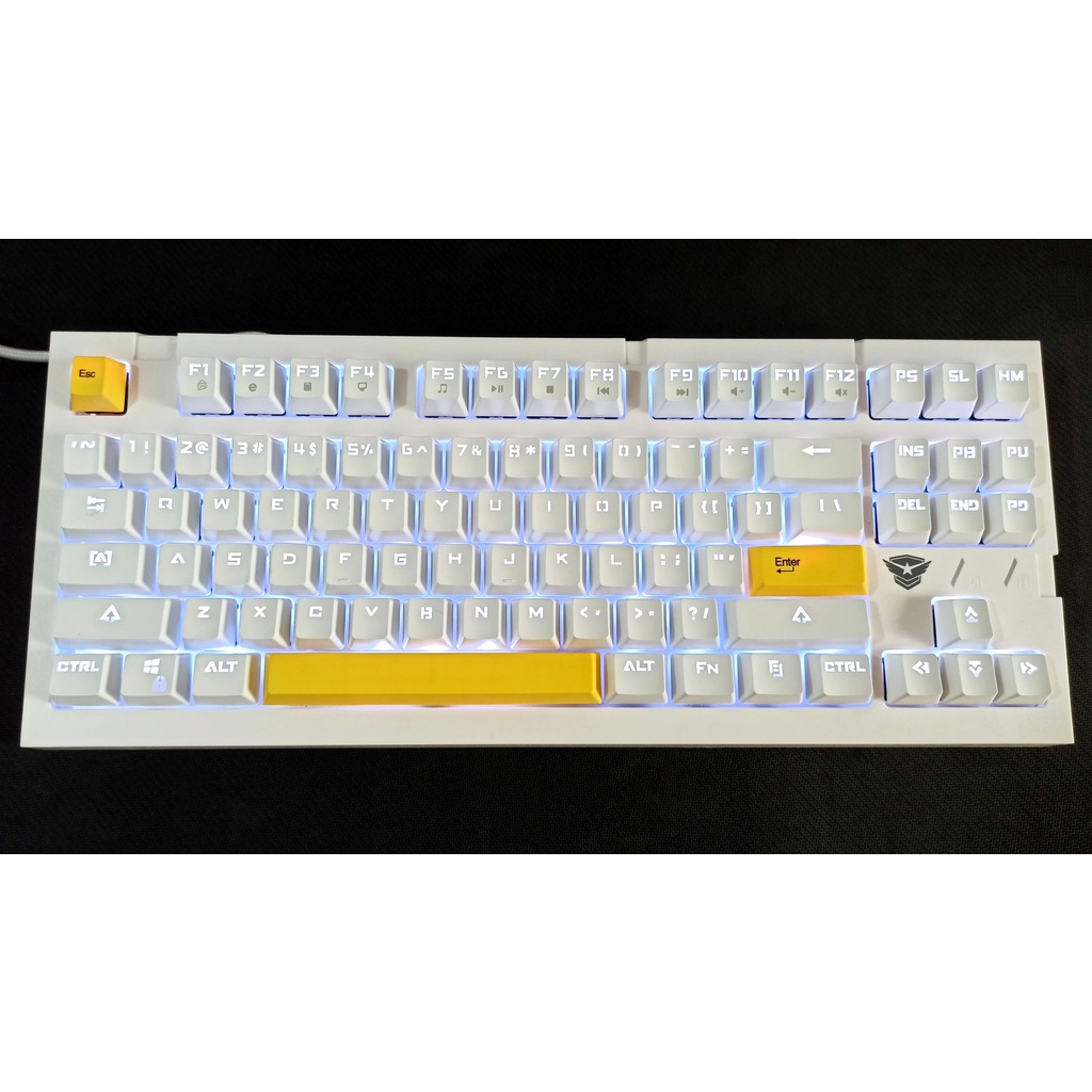 Set 3 Nắp Bọc Phím Cho Bàn Phím Cơ 6.25U PBT Thiết Kế Tiện Lợi Dễ Dùng