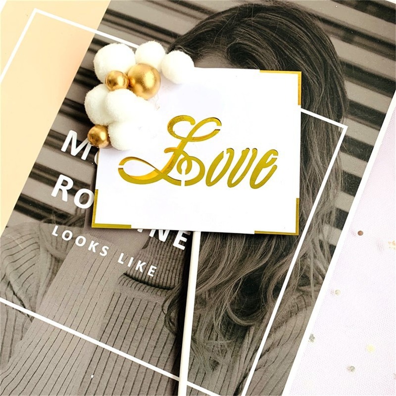 Que Cắm Trang Trí Bánh Kem Chữ Happy Birthday