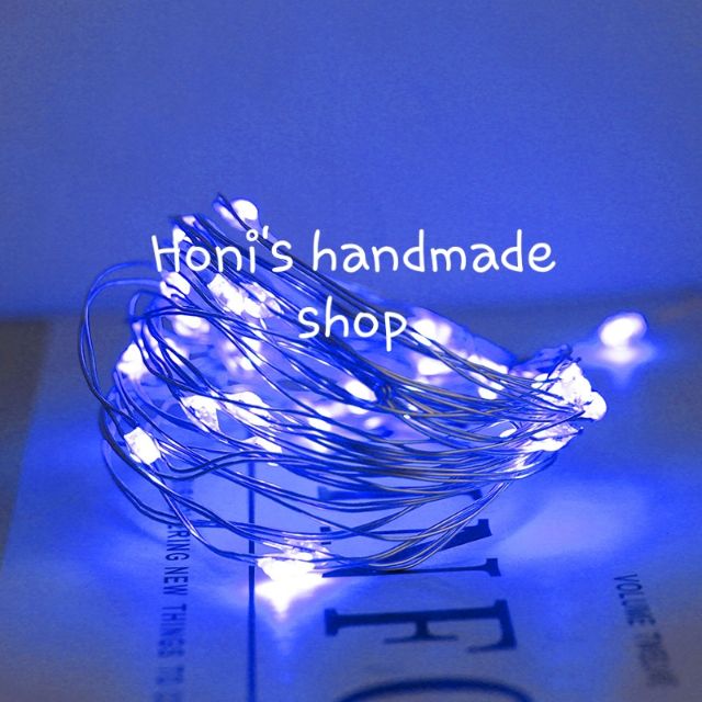 Đèn đom đóm trang trí nhiều màu 1-3m dùng pin