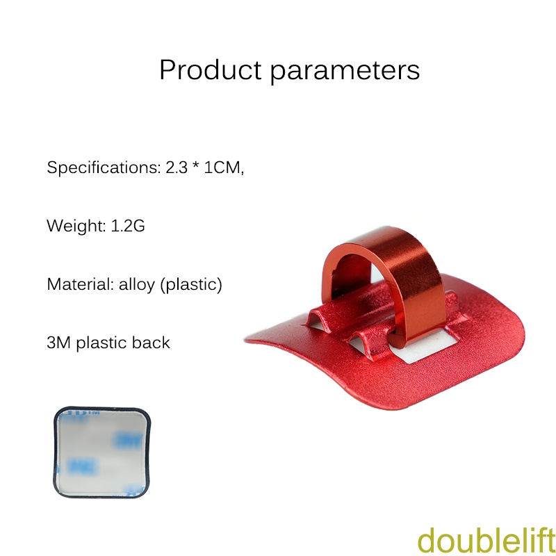 [double]Scooter Alloy Cable Loop Buckle Organizer Electric Scooter Accessories for Xiaomi M365