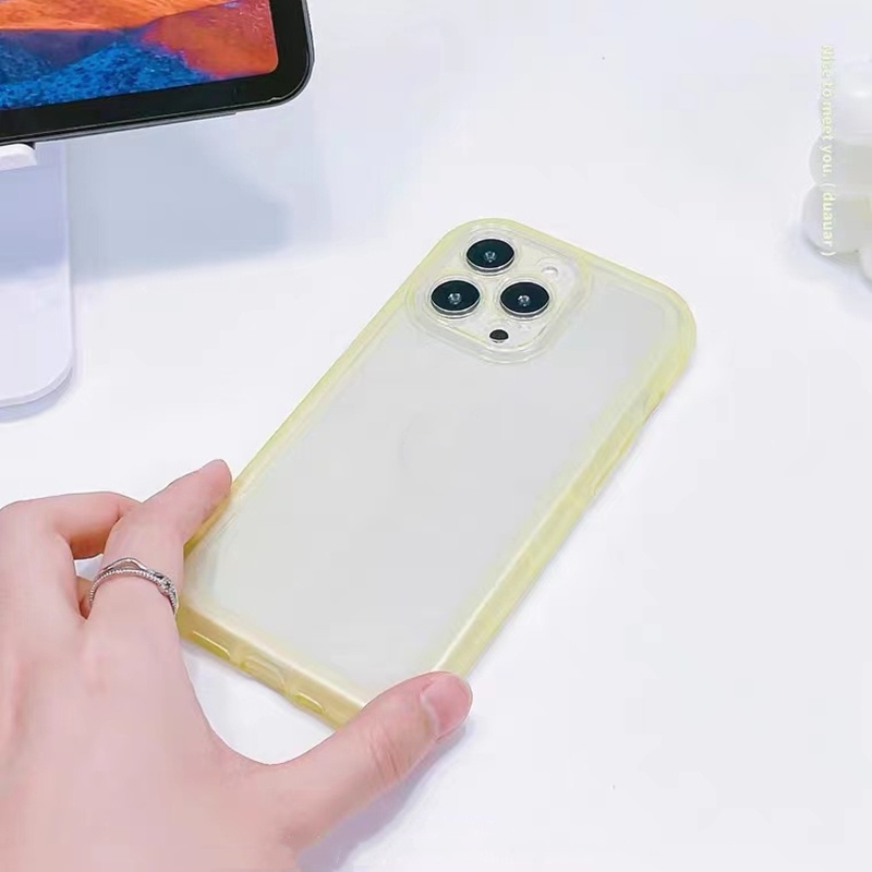 Ốp Điện Thoại Silicon Mềm Trong Suốt Chống Rơi Cho iPhone 13 Pro MAX 12 Pro MAX 11 Pro MAX X XS MAX XR
