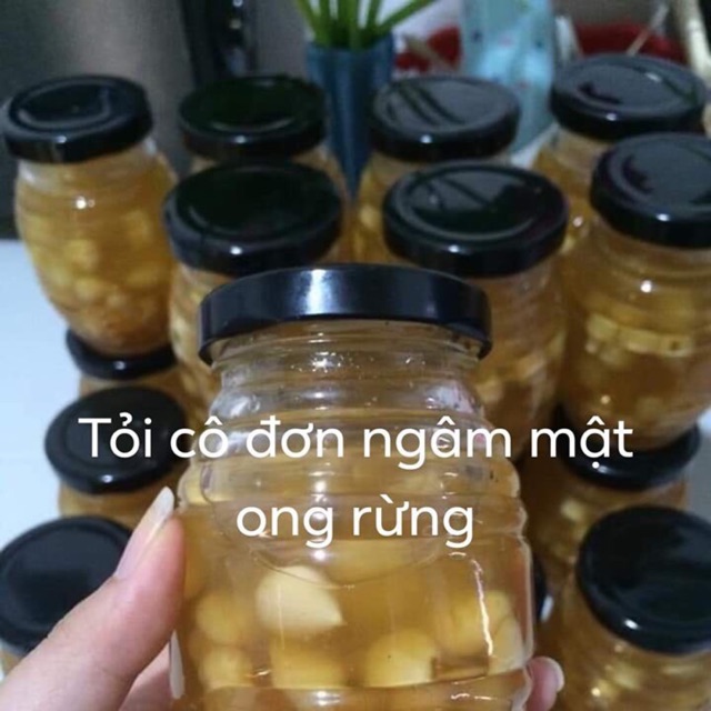 Tỏi Cô Đơn Ngâm Mật Ong Rừng (400ml/200k/1 lọ)