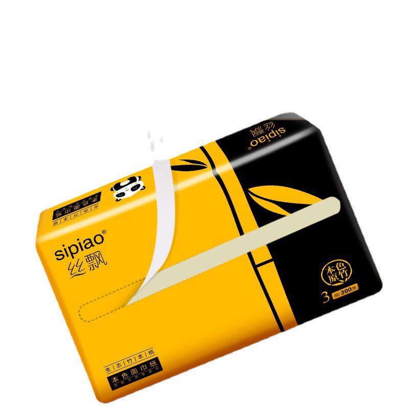 THÙNG 40 GÓI GIẤY ĂN GẤU TRÚC CHÍNH HIỆU SIPIAO 1028 GÓI 300 TỜ