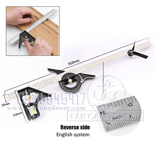Thước Đo Góc Đa Năng 30 Cm / 60 Cm