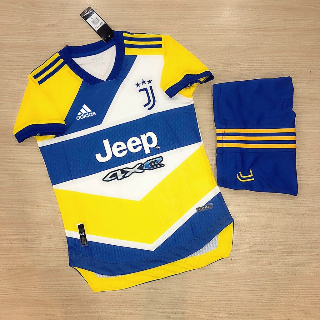 Áo Bóng Đá CLB Juventus F.C sân khách-chất Polyester thái cao cấp