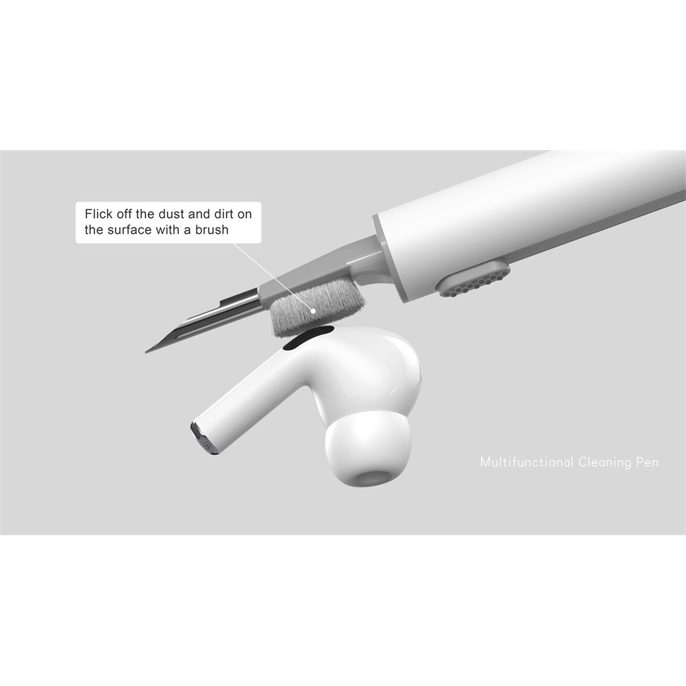 Tai Nghe Airpods Tai Nghe Chụp Tai Bộ Vệ Sinh Thông Minh Bluetooth Không Dây Airpods Bàn Chải Cọ Rửa Làm Sạch Bút Cho Airpods 1 2 3 Pro
