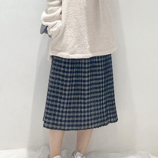(FREESHIP) Chân váy kẻ suông xòe Ulzzang