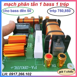 Mạch phân tần 2 loa công suất lớn 1 bass 1 trép jbl-280 - giá 1 cái