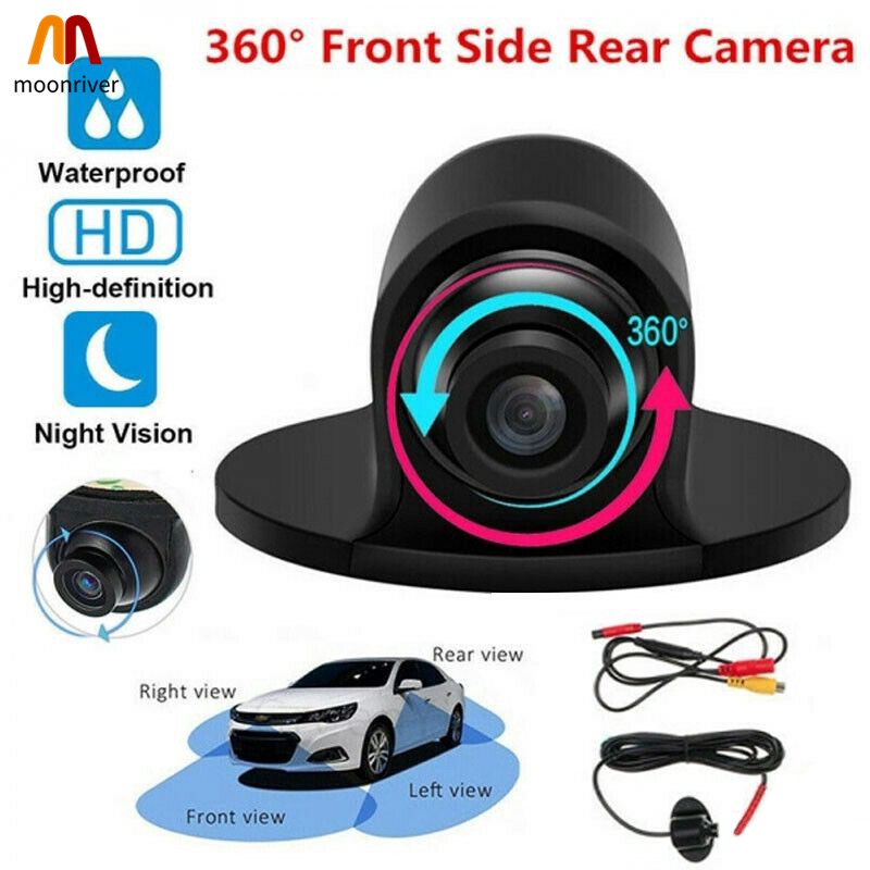 Camera Lùi Xe Chống Nước Tầm Nhìn Ban Đêm Xoay 360 Độ Mr