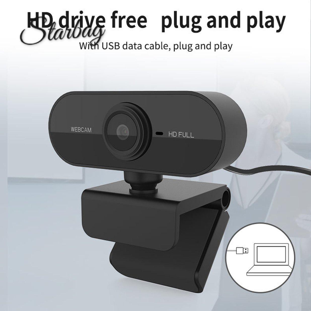 Webcam 1080p Pc Mini Usb 2.0 Kèm Mic Cho Máy Tính | BigBuy360 - bigbuy360.vn