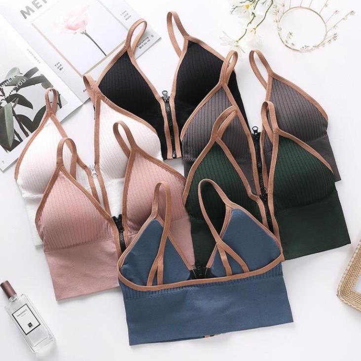 Áo Bra Tập GYM, YOGA KHÓA Trước CHẤT ĐẸP KEM MÚT LÓT Cao Cấp 252 | BigBuy360 - bigbuy360.vn