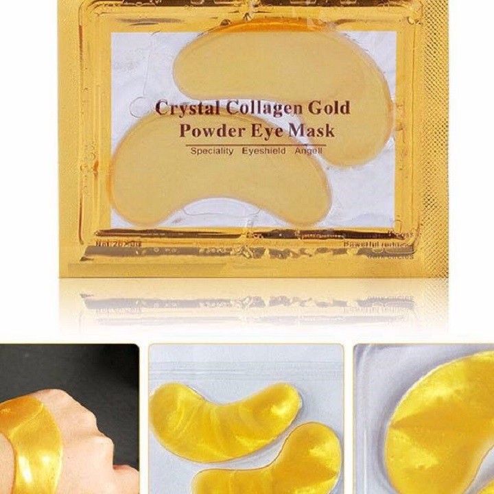 Mặt nạ mắt Crystal Collagen Gold dưỡng mắt chống bọng, chống thâm mắt | BigBuy360 - bigbuy360.vn