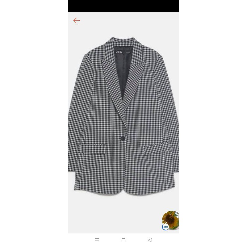 Áo blazer zara Authentic cỡ 38=M