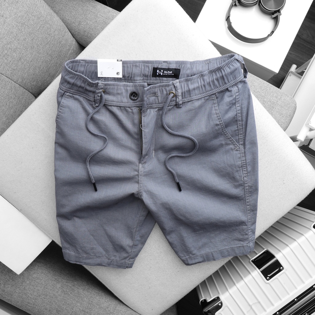 Quần Short Đũi Nam Vải Mềm Mịn Co Giãn - Short Linen Nam - SD250