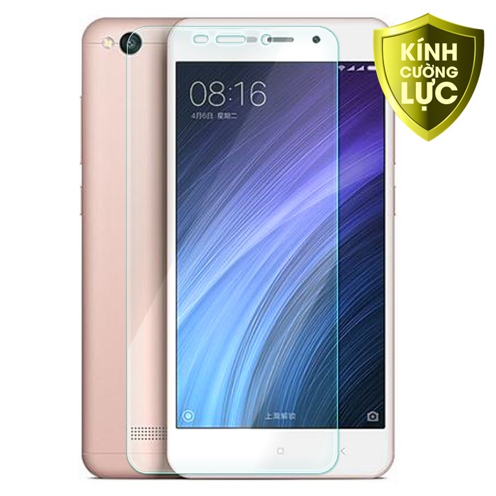 Miếng dán kính cường Xiaomi RedMi 4A trong suốt