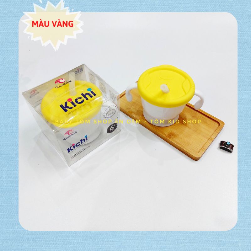 Cốc tập uống 3 giai đoạn Kichi,NPP Baby Tôm